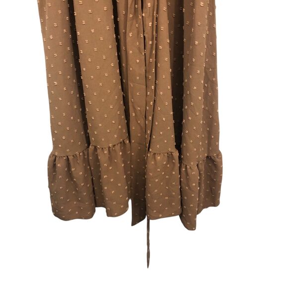 Women’s Plus SZ Cottagecore, Prairiecore Swiss Dot Long-sleeved Maxi Dress SZ 2X - Picture 8 of 10